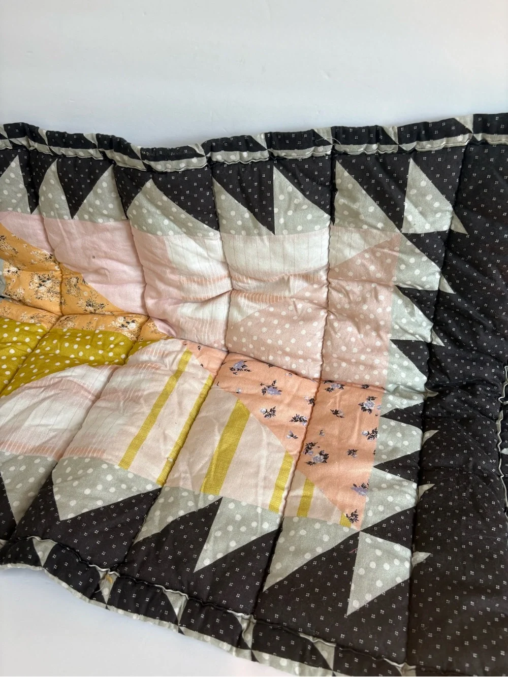 NWOT Urban Outfitters Valentina Mixed Print Quilted Sham